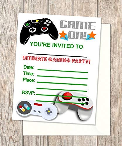 Video Game Birthday Card Birthday Card For Guy Gamer Etsy Video Game 