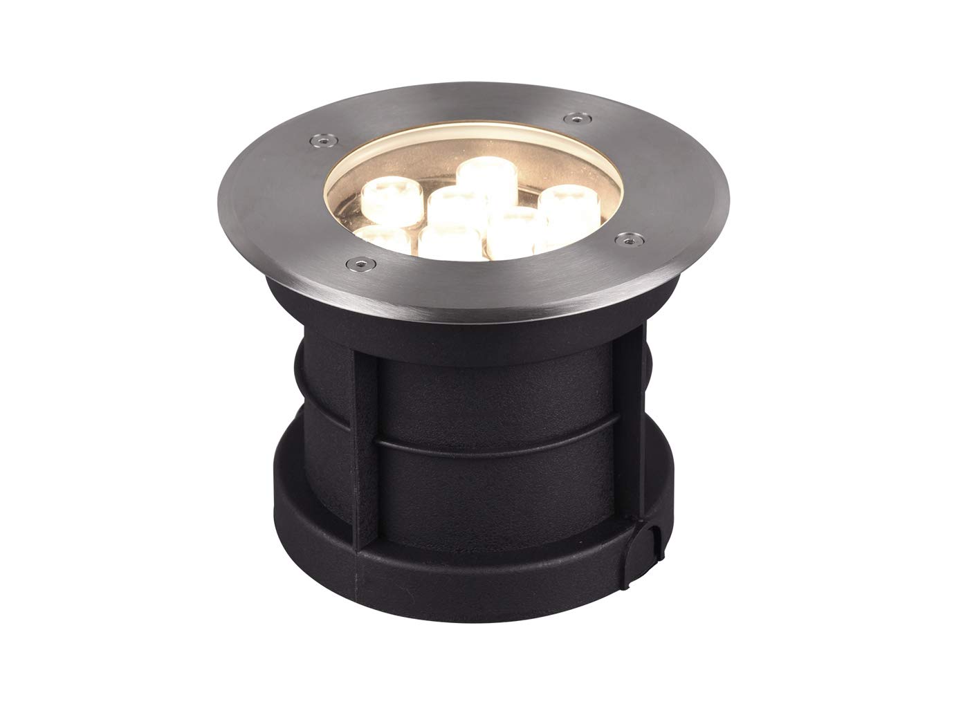 Trio Leuchten Belaja 821660207 LED Outdoor Floor Spotlight Metal Matt Nickel with 9 Watt LED