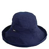 Dorfman Pacific Women's Summer Sun Hat, Navy, One Size