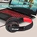 Dragon-Hub Over-the-Ear Headphones 3.5mm Wired Professional Hifi Studio Stereo Gaming Headset for Women Men Girls Boys Teens Phone Computer PC Laptop MP3,etc Bass Omnidirectional Stereo Sound