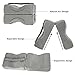 TTLIFE Sciatic Nerve Pain Relief Knee Pillow Orthopedic Doctor Recommend for Sciatica, Back Pain, Leg Pain, Pregnancy, Hip and Joint Pain - Memory Foam Cushion with Washable Cover,Grey
