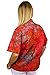 Artisan Outfitters Women's Riptide Batik Cotton Hawaiian Shirt