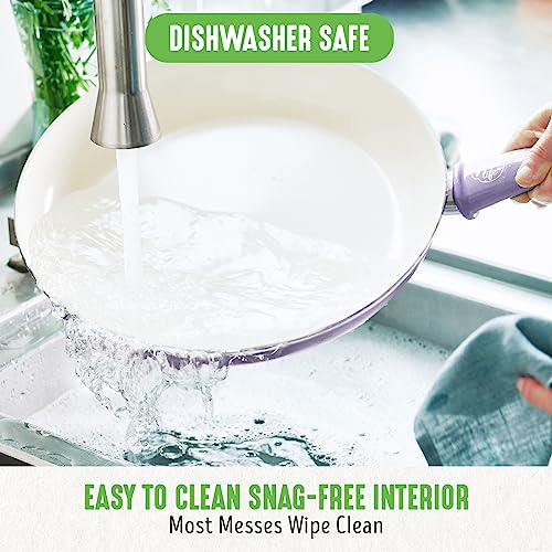 GreenLife Soft Grip Healthy Ceramic Nonstick 16 Piece Kitchen Cookware