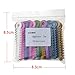 AZDENT Dental Orthodontic Ligature Ties for Braces brackets Multi-Color 1014Pcs/Bag Teeth Orthodontic O-Rings Elastomeric Ligature Rubber Bands