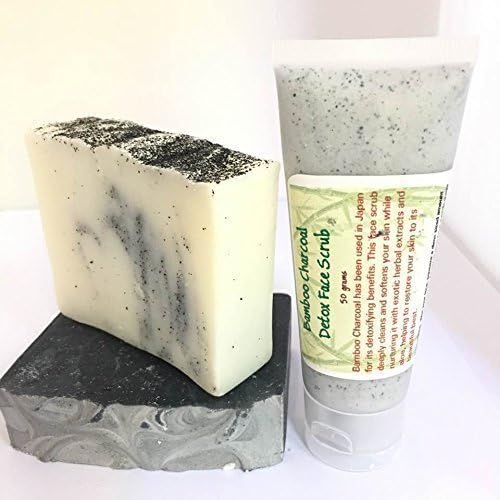 Acne Treatment Kit: High Spa Grade Japanese Bamboo Activated Charcoal Wash Bars for Face and Body Detox and Exfoliating Scrub. Blemish Prone Skin. Natural, Handmade 3 step system. Teen Acne Chem Free.