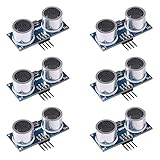 ALMOCN 6PCS HC-SR04 Ultrasonic Sensor Distance