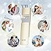 RICANK Nano Mister Handy Cool Mist Spray Facial Mister Sliding Hydrating Mini Steamer for Eyelash Extensions Moisturizing Face Sprayer Atomization Skin Care Instrument Rose Gold