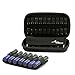 Aroma Outfitters Essential Oil Carrying Case. Premium Storage Protection & Organizer for Roller Bottles. Carry Case Protects up to 14 Roller Balls and Sample Drams - Perfect for Travel (Black)