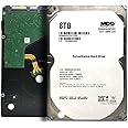 MaxDigitalData 8TB 7200 RPM 256MB Cache SATA 6.0Gb/s 3.5inch Internal Hard Drive for Surveillance (MD8000GSA25672DVR) (Renewed)