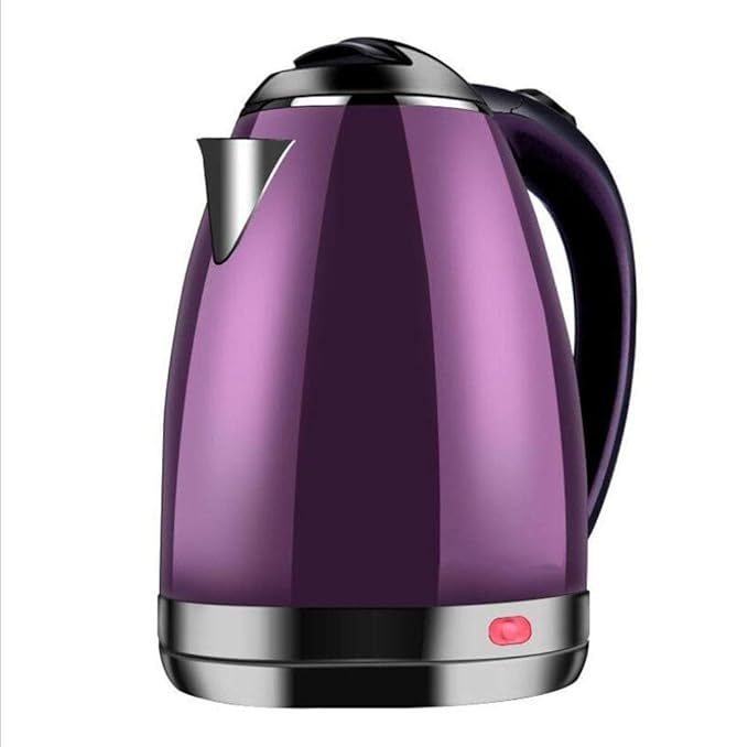 HRFFCLH Large Capacity Fast Electric Kettle, 1800W Stainless Steel