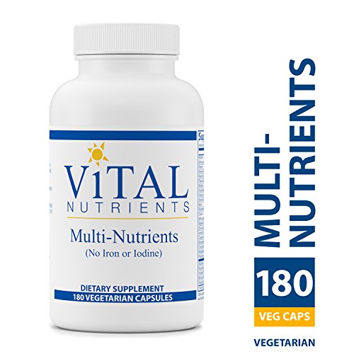Vital Nutrients MultiNutrients (No Iron or Iodine) Comprehensive