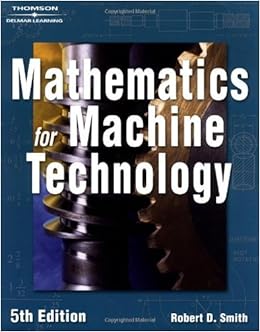 Mathematics For Machine Technology 5e 5th Fifth Edition - 