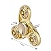 MAXAH Hand Fidget Spinner with Diamonds High Speed Alloy Gyroscope Focus Toy Stress Reducer Relieve Anxiety and Boredom,Passed the Safety Standard ASTM F963-16 Test