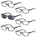 Gamma Ray Reading Glasses - 5 Readers for Men Women - w Reader Sunglasses - 1.75