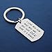 TGBJE Boyfriend Gift Valentine's Day Gift for Men I Love You For Who You Are But That D Sure Is A Bonus Keychain Husband Gift (Bonus keychain)