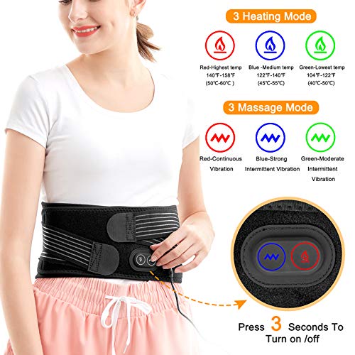 massaging back brace