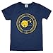 Hank Player U.S.A. Original NASA Seal Men's T-Shirt (L, Heather Navy)