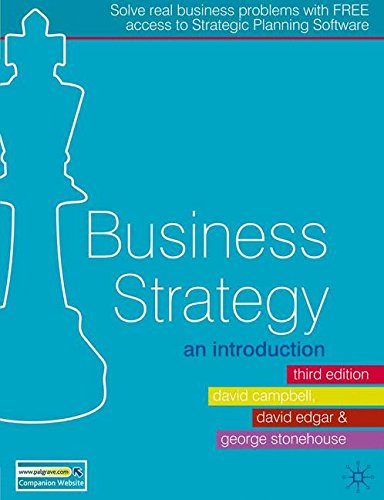Business Strategy: An Introduction