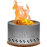 Duraflame&trade; Tabletop Bonfire &amp; Portable Outdoor Campfire, Fire Pit, Lightweight &amp; Compact, Emergency Fire Kit, Burns up to 4 Hours, Food Grade Wax &amp; Recyclable Tin.