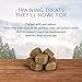 Blue Buffalo Wilderness Trail Treats Wild Bits High Protein Grain Free Soft-Moist Training Dog Treats, Salmon Recipe 4-oz Bag