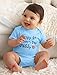 Tstars Happy Father's Day Daddy-First Father's Day Bodysuit-Gift for New Dad-Newborn Infant Outfit Boy or Girl Size 3M-24M 6M Pink