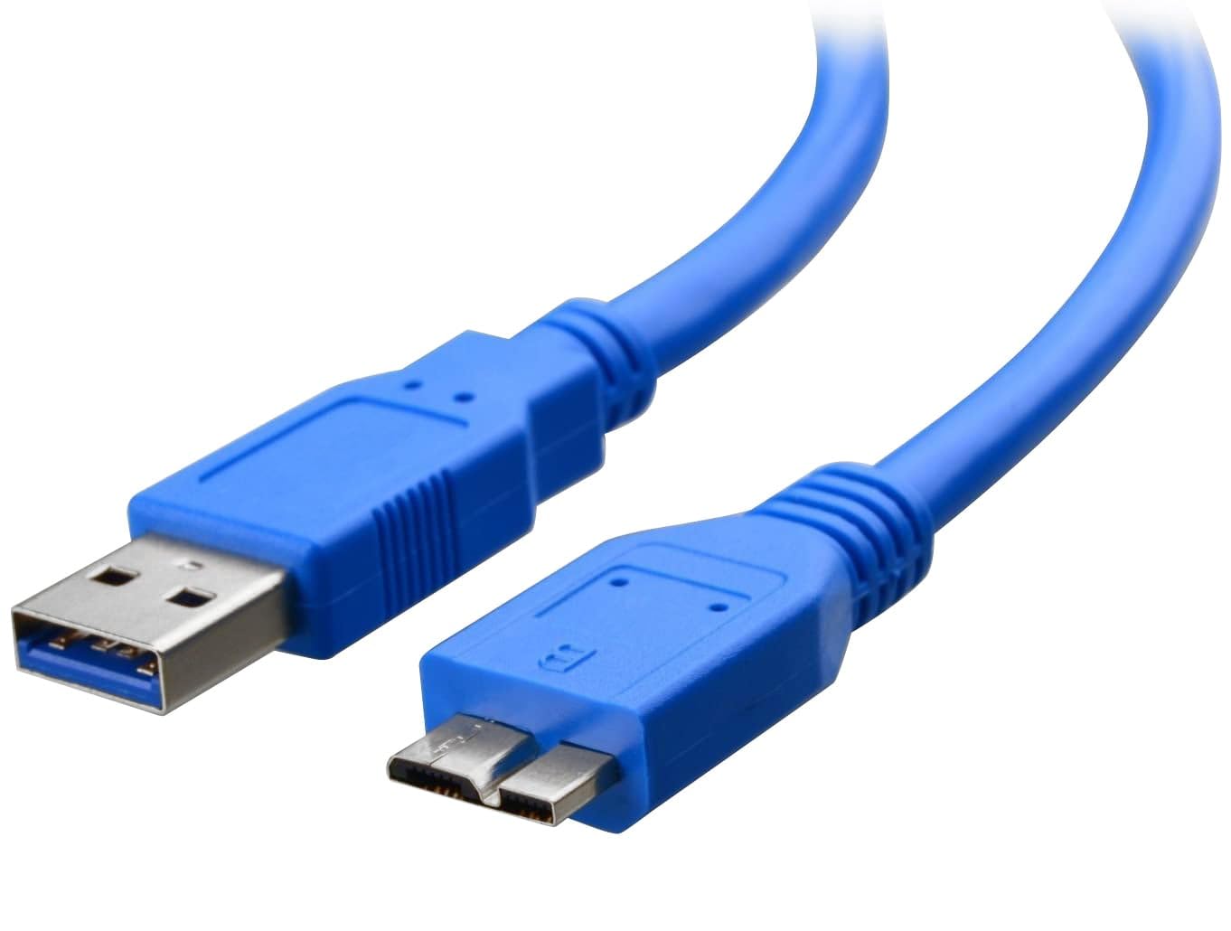 Techly ICOC-MUSB3-A-005 USB A Cable Micro-USB B 3.0 (3.1 Gen 1) 5000 Mbps 0.5 m Blue