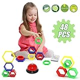 LUKAT Stacking Game, Family Board Games for Kids 3 4 5 Years Old, Early Educational Learning Toy Gift for Boys & Girls