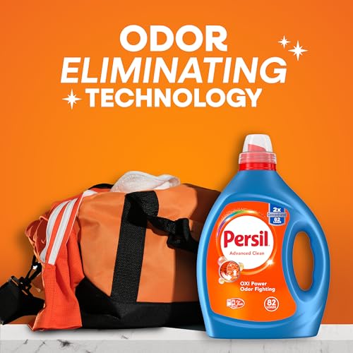 Persil Advanced Clean Oxi+Odor Laundry Detergent, 82 Loads, 82.5 Fl Oz photo 9