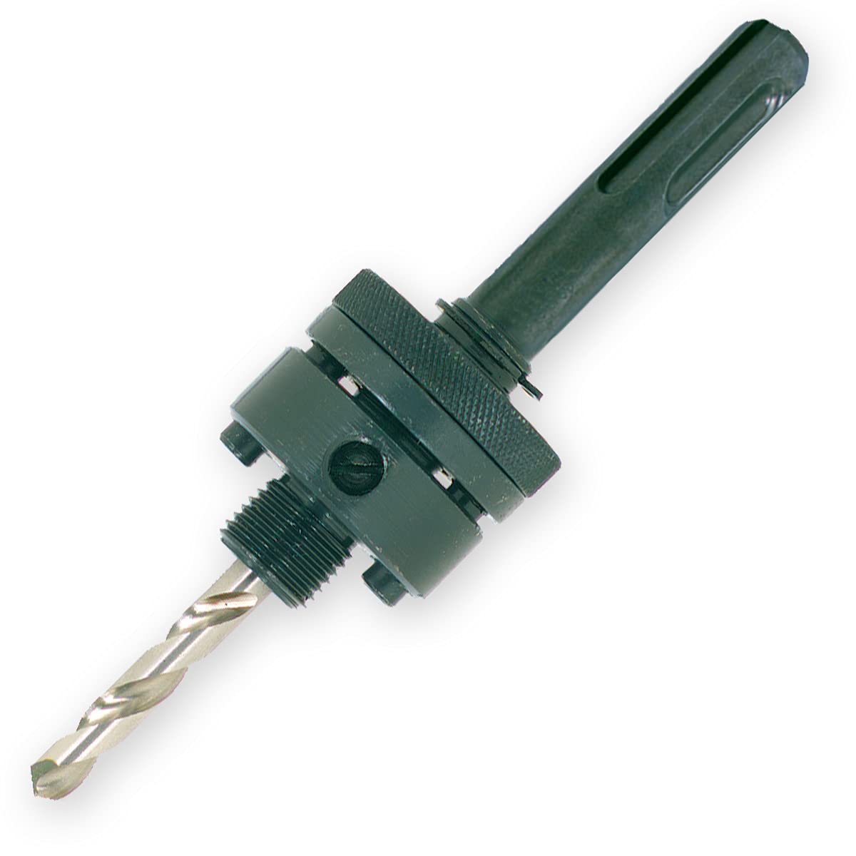 IVY Classic 28109 2SH SDS Plus Shank Hole Saw Arbor, Fits 1-1/4 Through 6-Inch Hole Saws, 2 Locking Pins, 1/Card