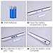 VIBELITE LED Motion Sensor Light Bar 9 LED Light Wall Mount or Surface Mount Closet Under Cabinet Light Step Light Vanity Bedroom Bathroom Hallway Stairway