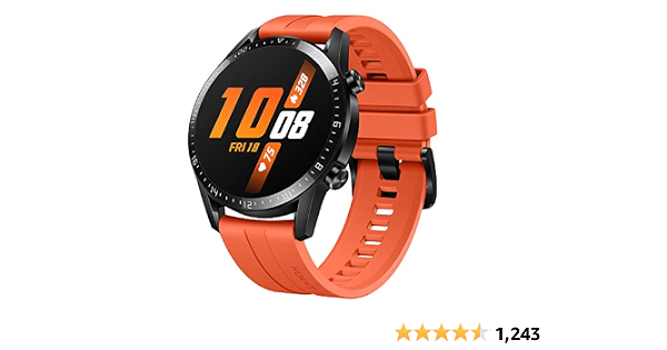 Huawei Watch GT 2 Smartwatch with GPS, 46mm, Orange : Buy Online at Best  Price in KSA - Souq is now Amazon.sa: Electronics