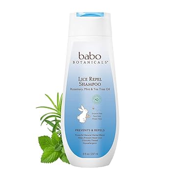 Amazon Com Babo Botanicals Lice Repel Shampoo With Rosemary Tea