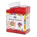 AINOLWAY High Elastic Water Beads Gel Pearls Jelly Crystal Soil for Kids Sensory toys or Vase Fillers 4oz Almost 15,000 Pcs (RED)