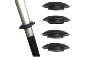 Berfi Life Kayak Paddle Drip Rings 4 Pieces for Kayak Canoe Rafting Paddles Shaft, Universal Kayak Durable Splash Guards Paddle Accessories