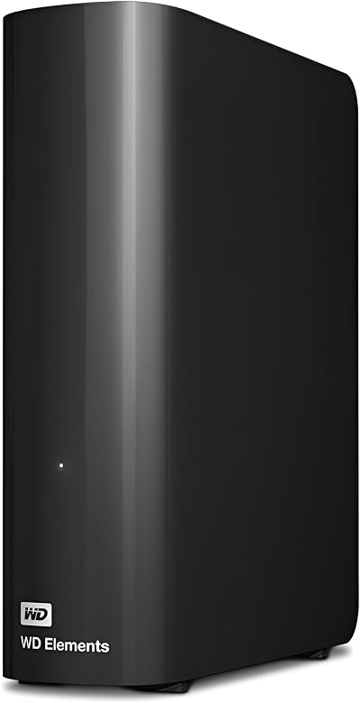 WD Elements 16TB External Hard Drive USB 3.0 Desktop Storage Black