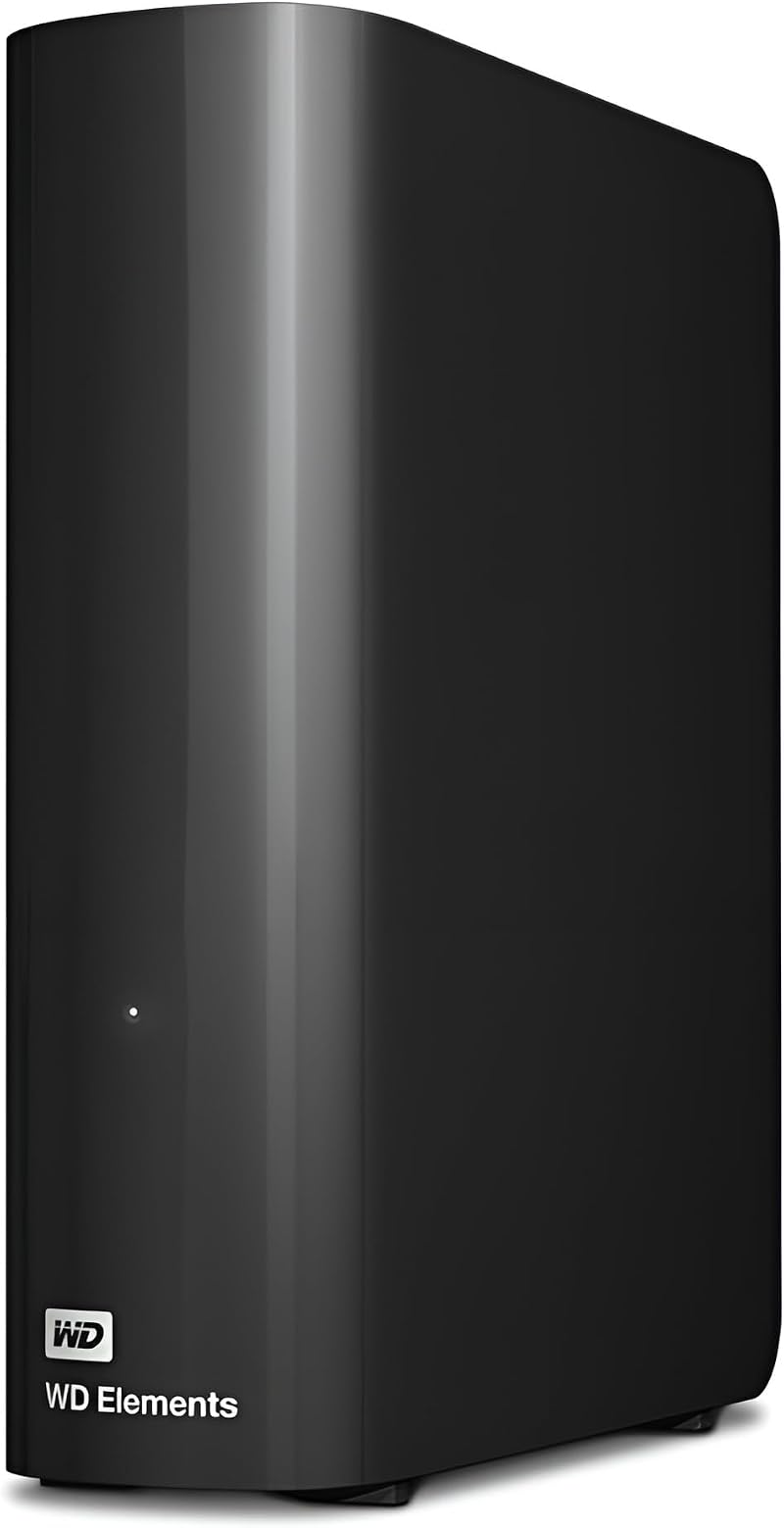 WD Elements 16TB External Hard Drive USB 3.0 Desktop Storage Black