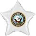 US NAVY CLASSIC WHITE STAR BALLOON by Partypro