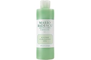 Mario Badescu Enzyme Cleansing Gel Face Wash, Oil-Free Facial Cleanser with Papaya Enzyme & Grapefruit Extract, Exfoliating Skin Care for All Skin Types, Removes Excess Oil & Impurities