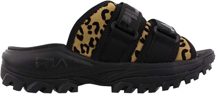 leopard print fila shoes