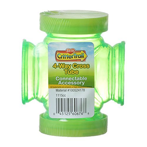 Kaytee Crittertrail Funnel 4-Way Cross Tube Display - //medicalbooks.filipinodoctors.org