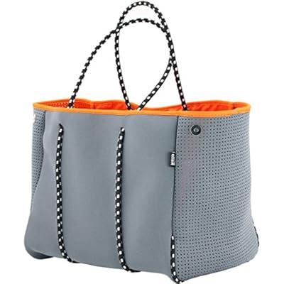 QOGiR Neoprene Multipurpose Beach Bag Tote with Inner Zipper Pocket 51EnEHoQvpL. SS400