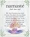 We Are One - Inspirational Wall Decor, Flowers And Namaste Inspirational Yoga Wall Art Print Is A Motivational Quotes Photo For Living Room, Home Decor, Office or Room Decor Aesthetic, Unframed - 8x10