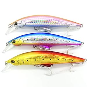 Momolures – Tide Control Minnow 95 120 Lèvre Dans Le Ventre Pour La Pêche Au Bar, Au Rabier, Au Saumon.