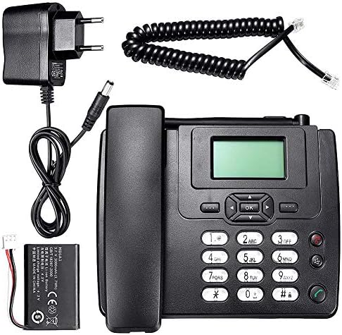 Blueyouth Desktop Telephone - Wireless Telephone HOT Fixed Wireless GSM Desk Phone SIM Card Mobile Home Office Desktop Telephone