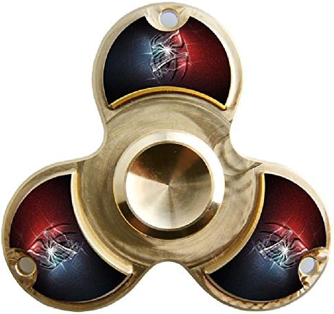 WENSE Fidget Spinner Toy Ultra Durable Pure copper Bearing High Speed 6-9 Min Spins Precision Metal Hand Spinner EDC ADHD Focus Anxiety Stress Relief Boredom Killing Time Toys (spiderman)
