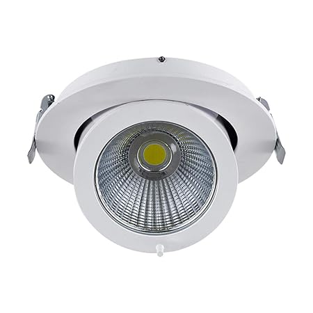 HJZY 7W de Alto Brillo Foco empotrable LED Ajustable Lámpara de ...