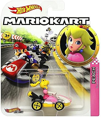 Hot Wheels Princess Peach Standard Kart 