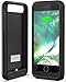 Battery Case for iPhone SE 2020/8/7/6S/6, Slim Protective Extended Charging Case with UL- Tested Battery Compatible with iPhone SE 2020, 8, 7, 6S/6 (4.7 inch) BX170 - Black