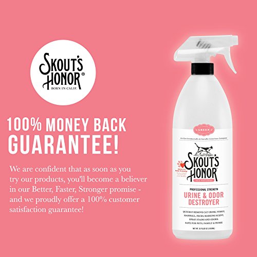 Skout's Honor Professional Strength, AllNatural Cat Urine and Odor