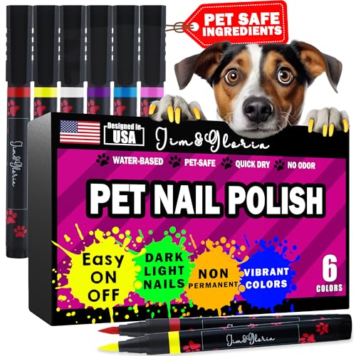 Dog Nail Polish Pen Set